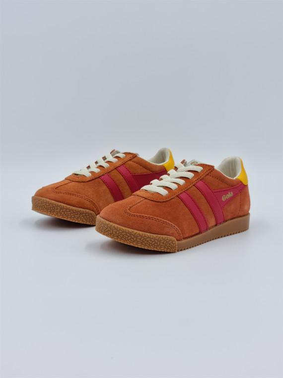 elan kids nubuck orange