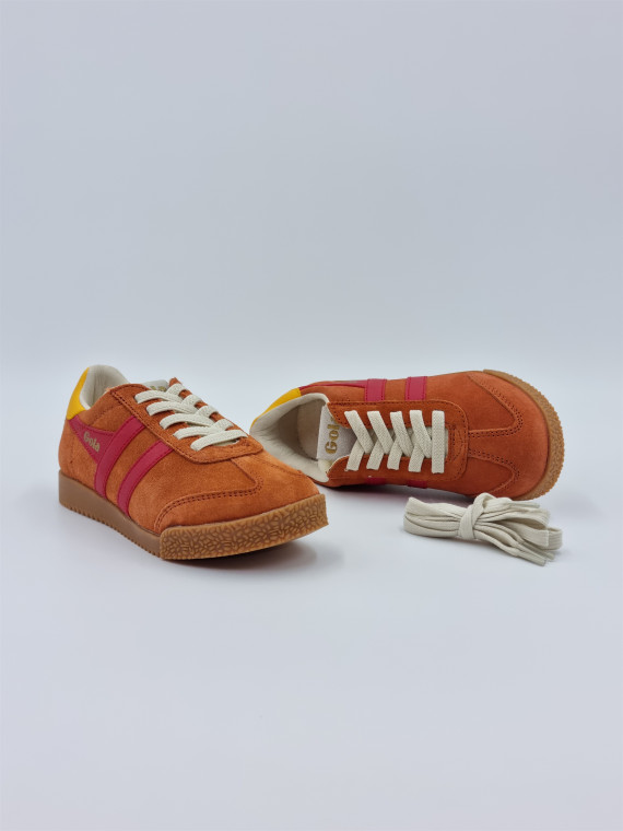 elan kids nubuck orange
