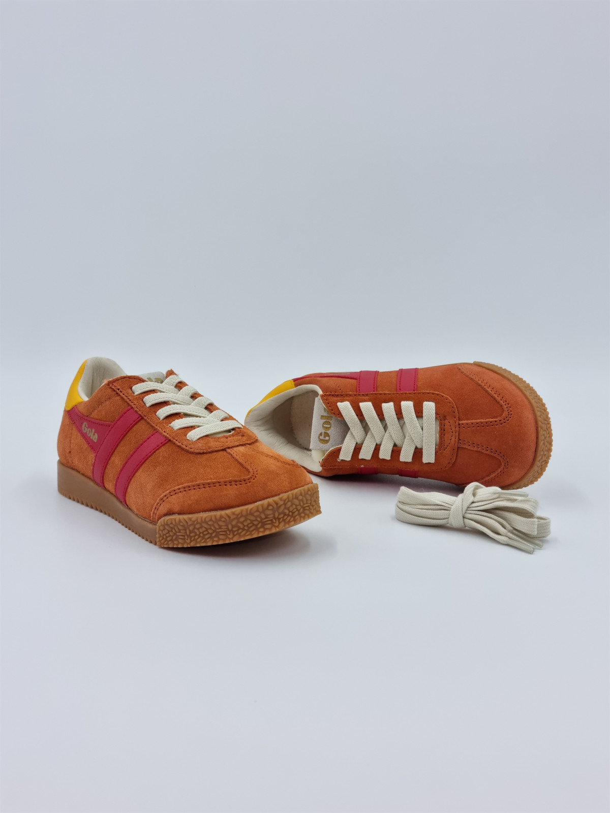elan kids nubuck orange