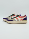 raven nubuck/mesh/cuir wheat/coral pink/royal purple