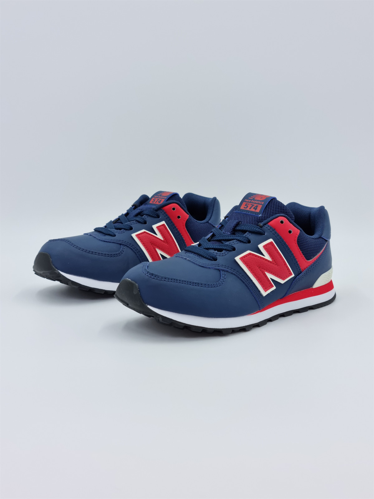 574 core j nubuck/mesh bleu