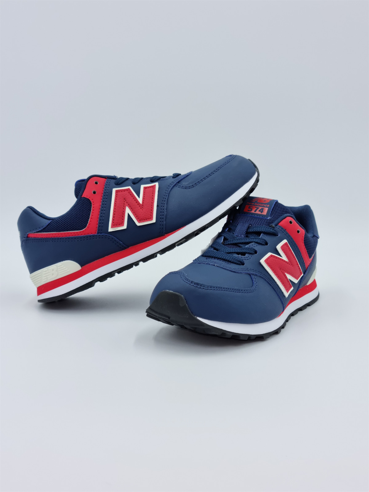 574 core j nubuck/mesh bleu