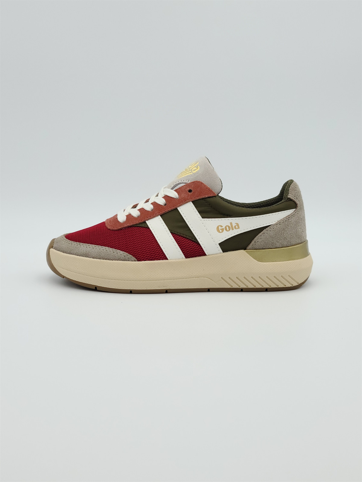 raven nubuck/mesh/cuir raspberry/khaki/feather grey