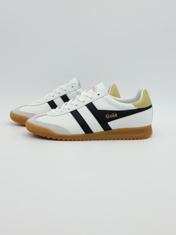 torpedo cuir white/black/lemon