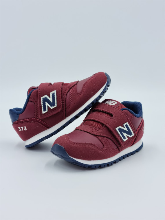 373 e hook and loop nubuck/mesh rouge