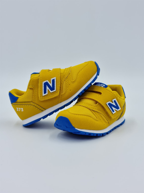 373 e hook and loop nubuck/mesh lemon