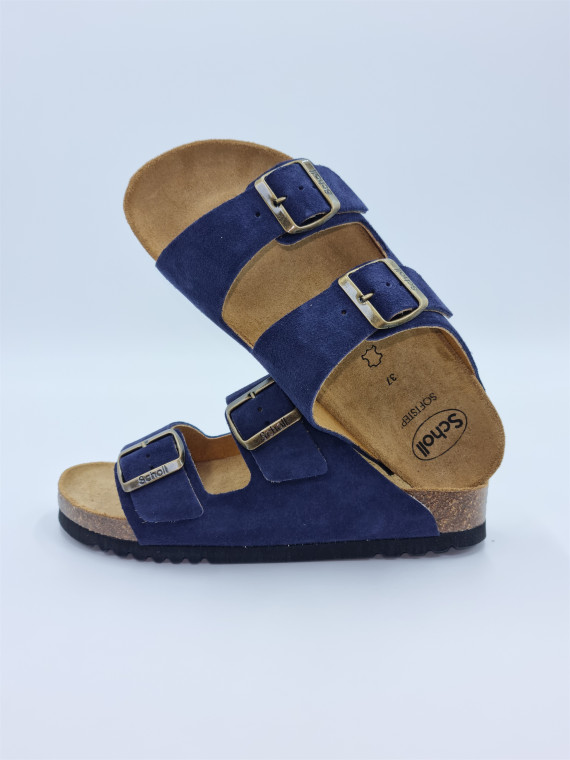 josephine suede bleu