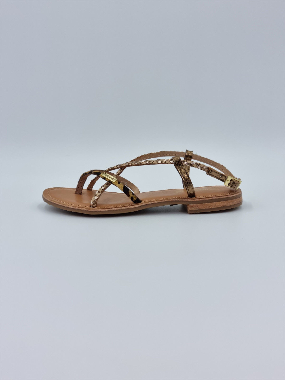 monatres cuir multicolore