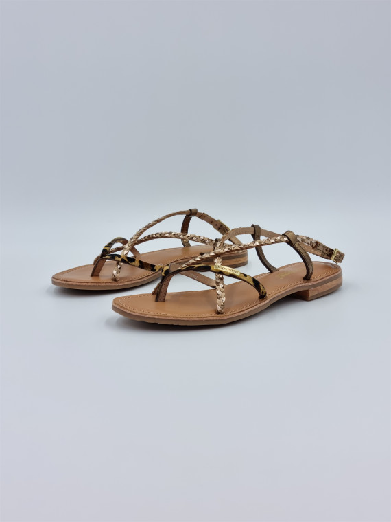 monatres cuir multicolore