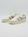 grandslam trident cuir white/bone/flax