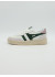 topspin cuir white/evergreen/pastel pink