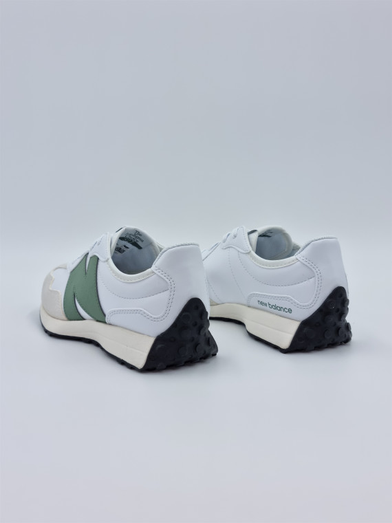 327 j nubuck/mesh blanc