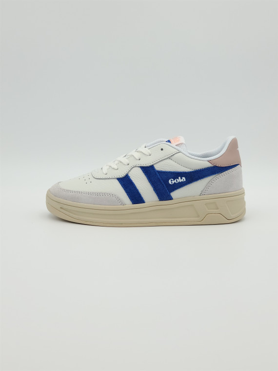 topspin cuir white/sapphire/chalk pinkpink