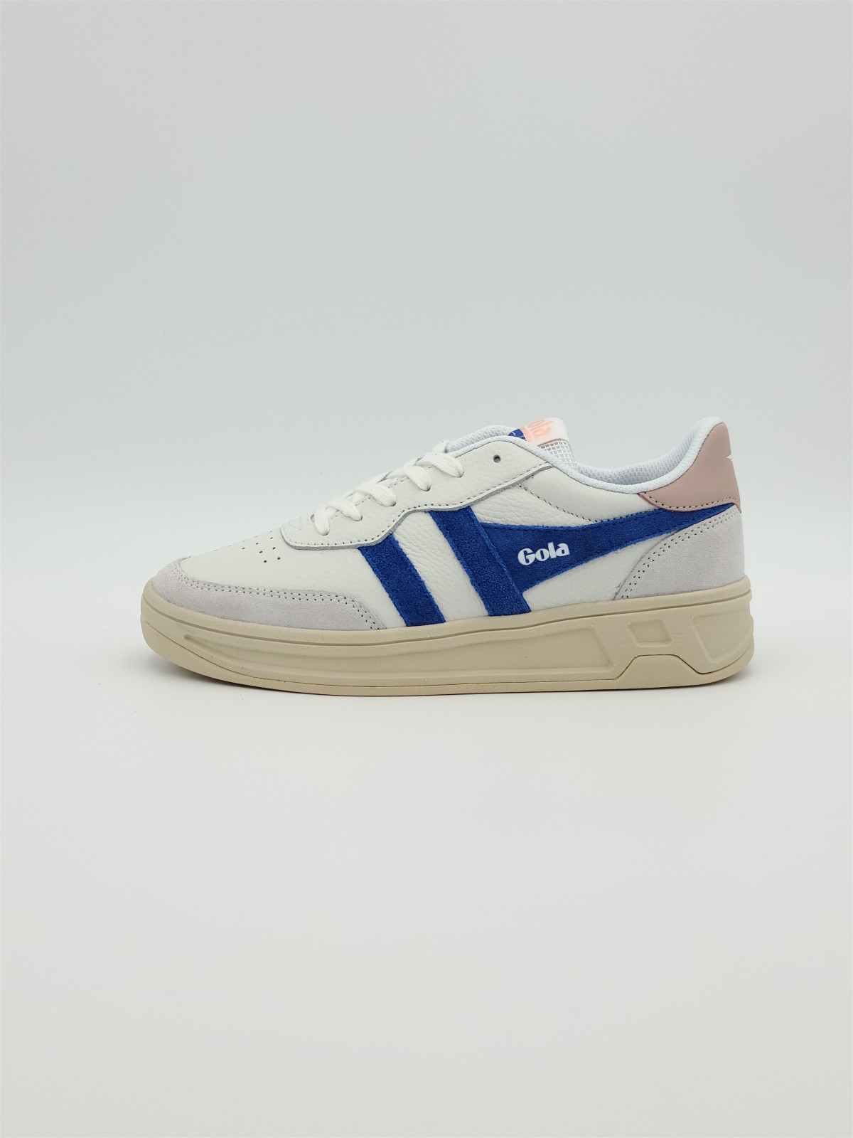 topspin cuir white/sapphire/chalk pinkpink