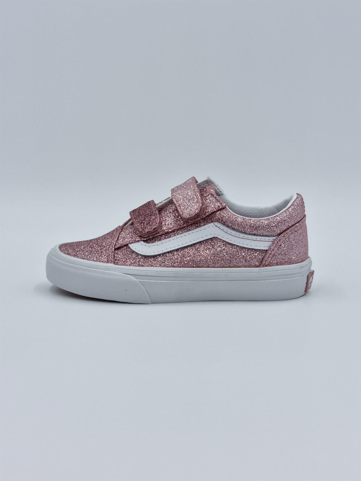 old skool v. glitter rose gold