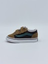 old skool v. nubuck/textile brown/multi