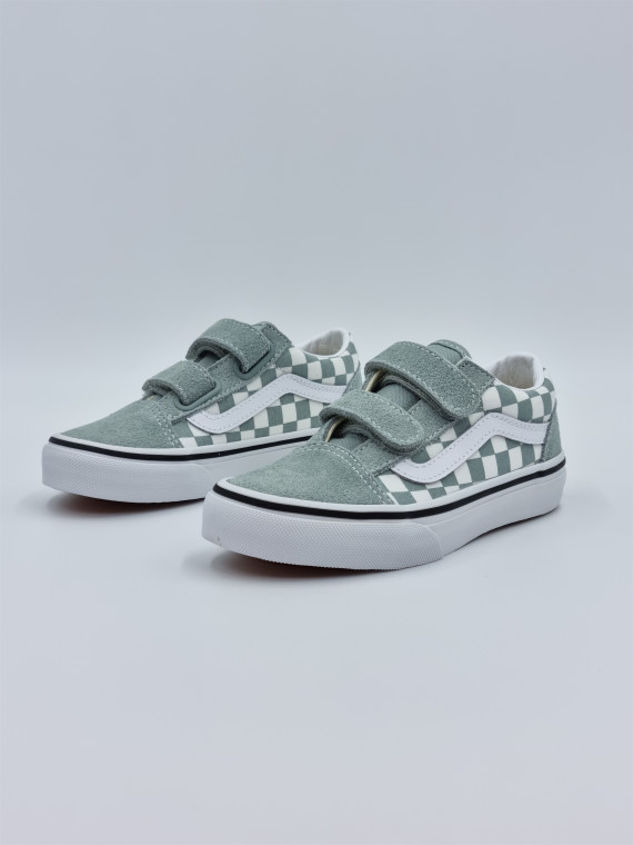 old skool v. nubuck/textile pure grey