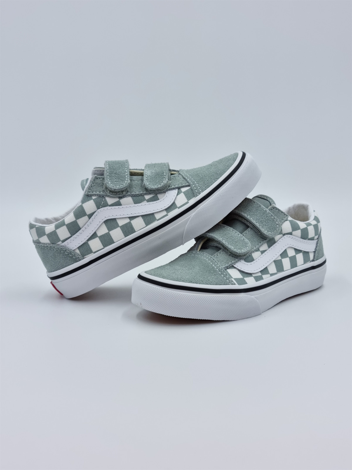 old skool v. nubuck/textile pure grey