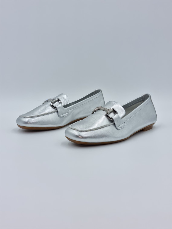hamilton eclat/cuir argent