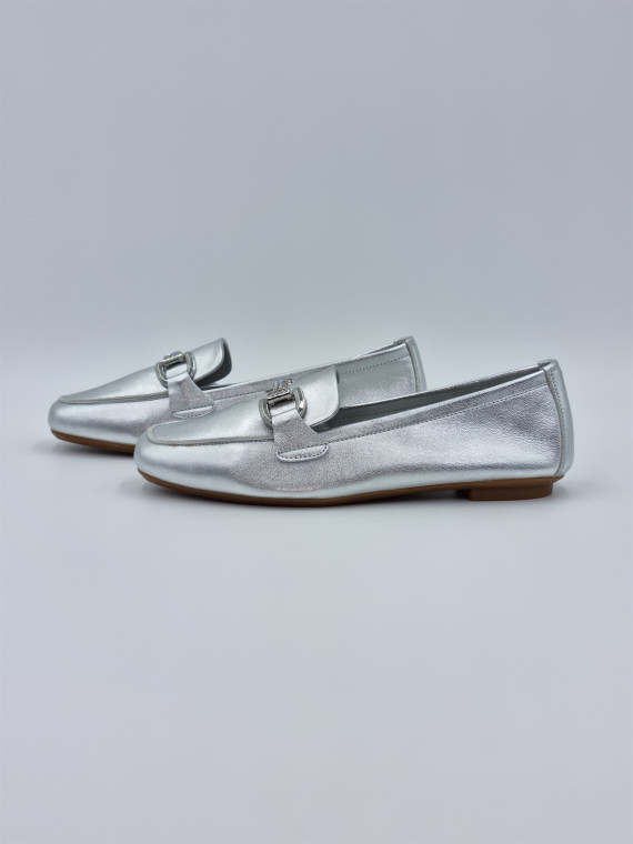 hamilton eclat/cuir argent