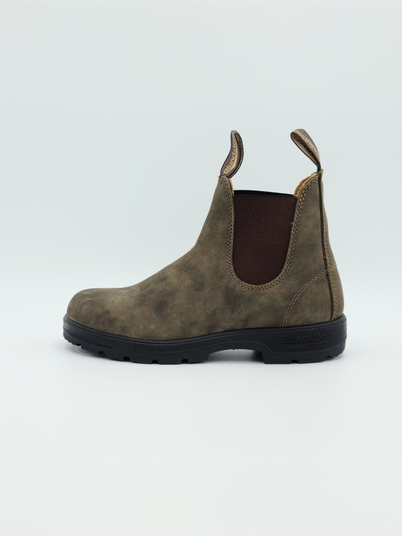 chelsea boots cuir 585 brown rustic
