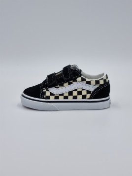 old skool v. nubuck/textile primary check blk/white