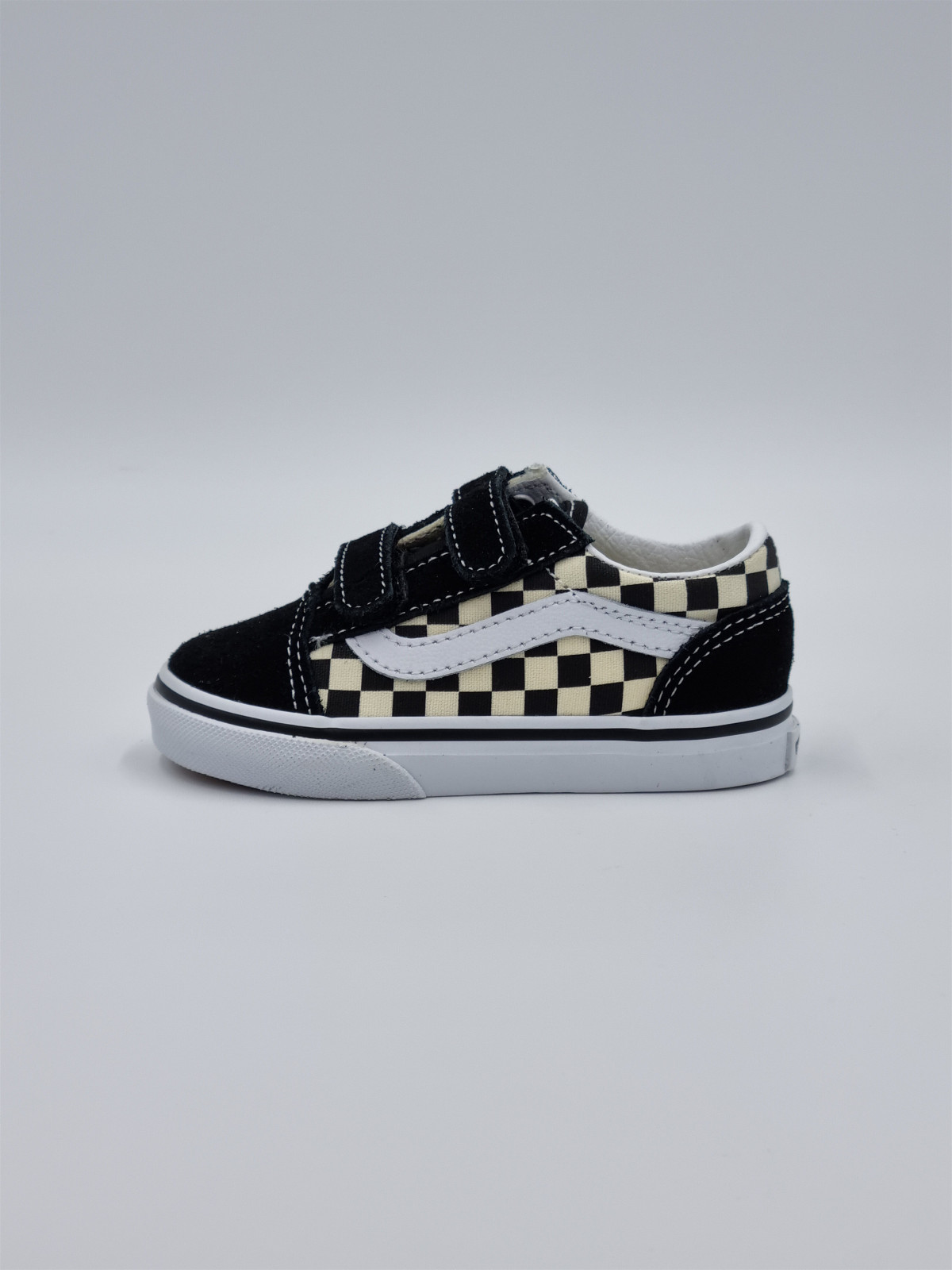 old skool v. nubuck/textile primary check blk/white