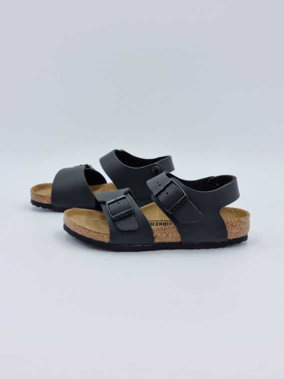 new york kids cuir noir