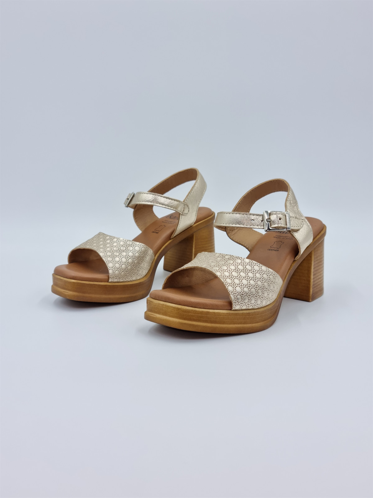 1317 cuir platine