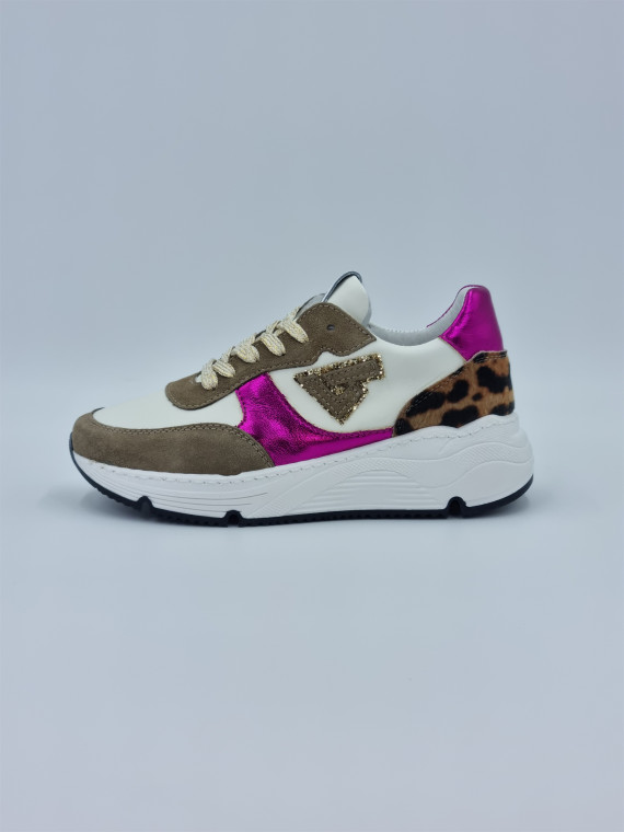 sweet cuir blanc taupe rose