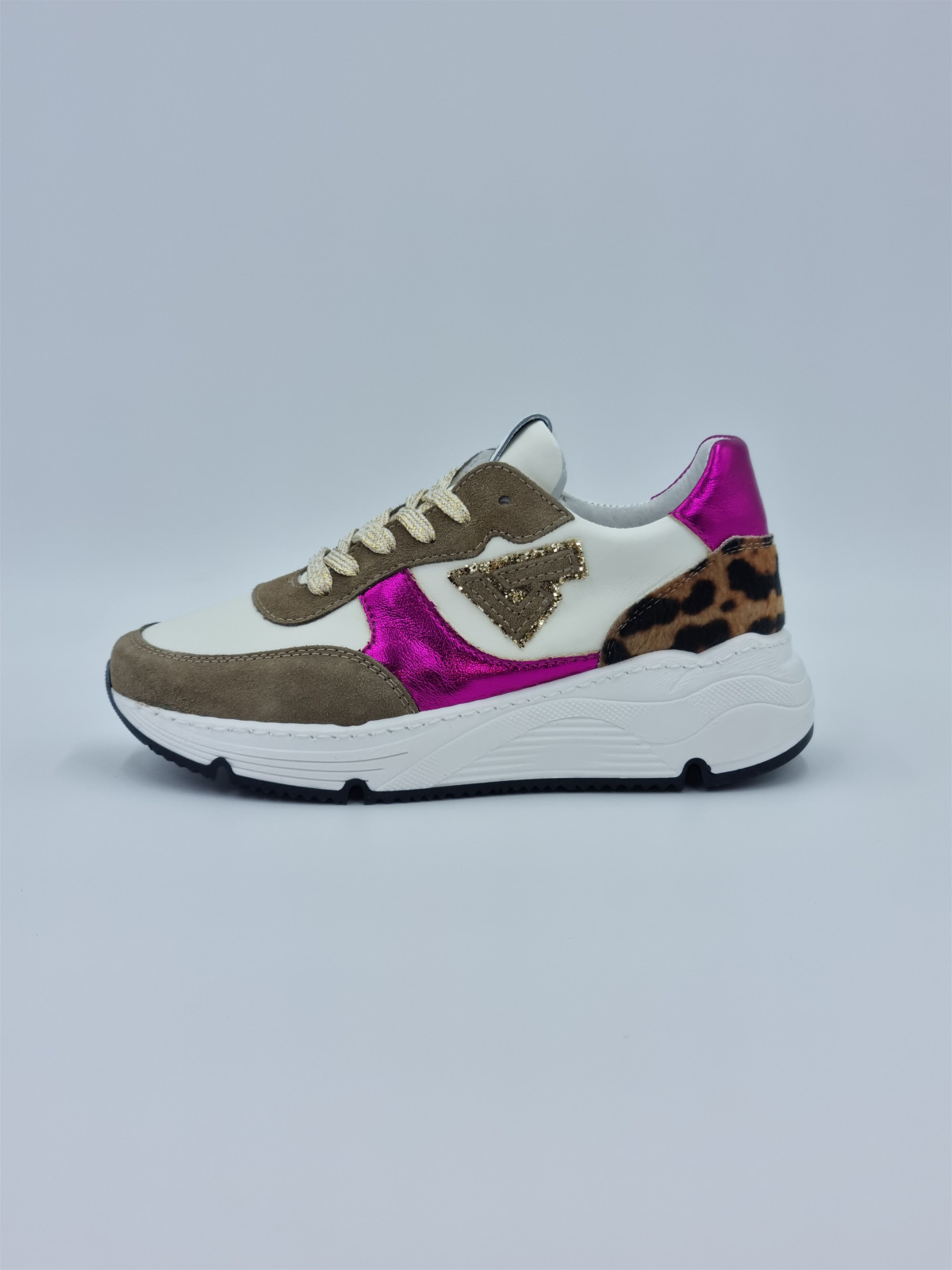 sweet cuir blanc taupe rose