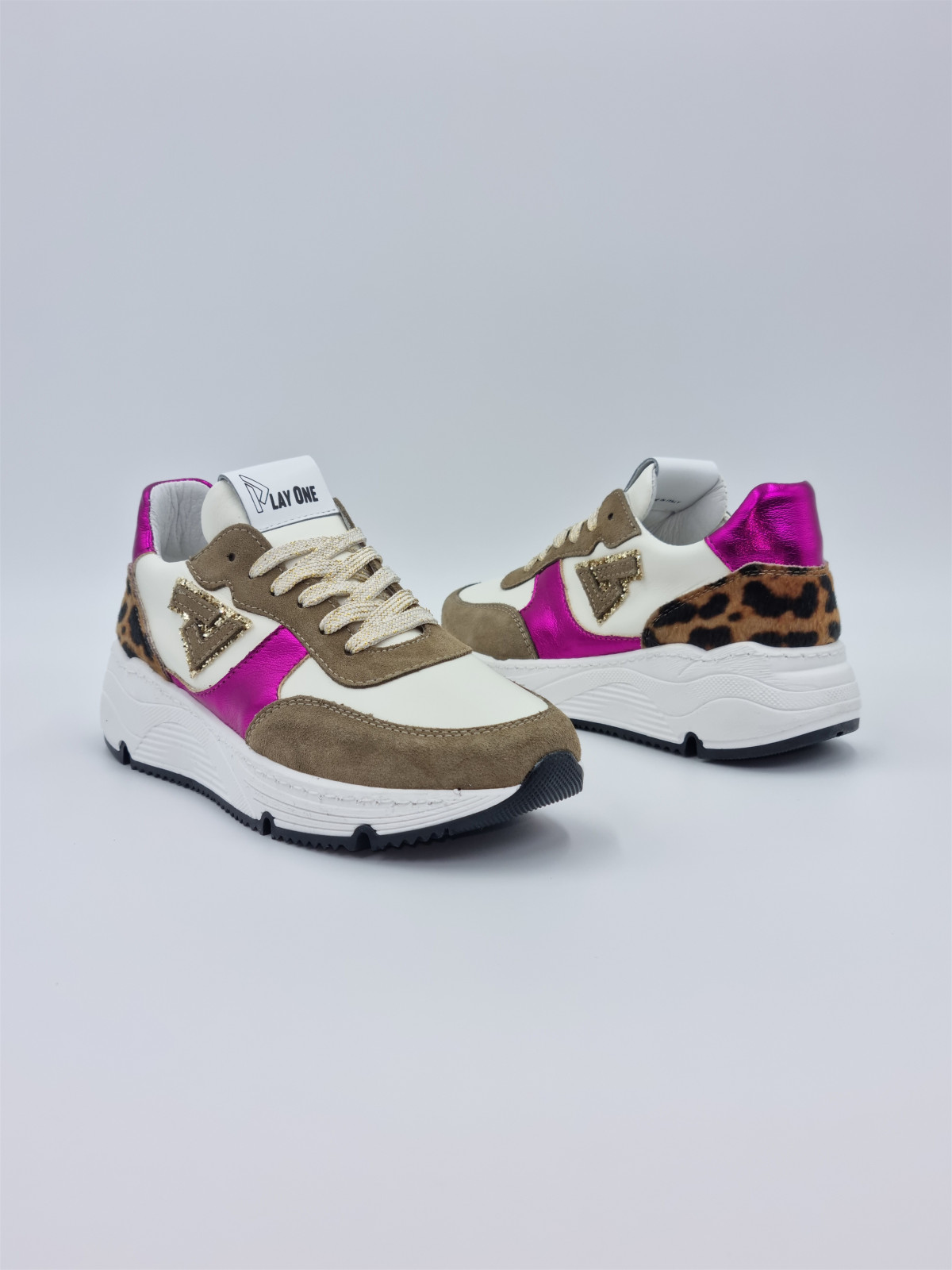 sweet cuir blanc taupe rose