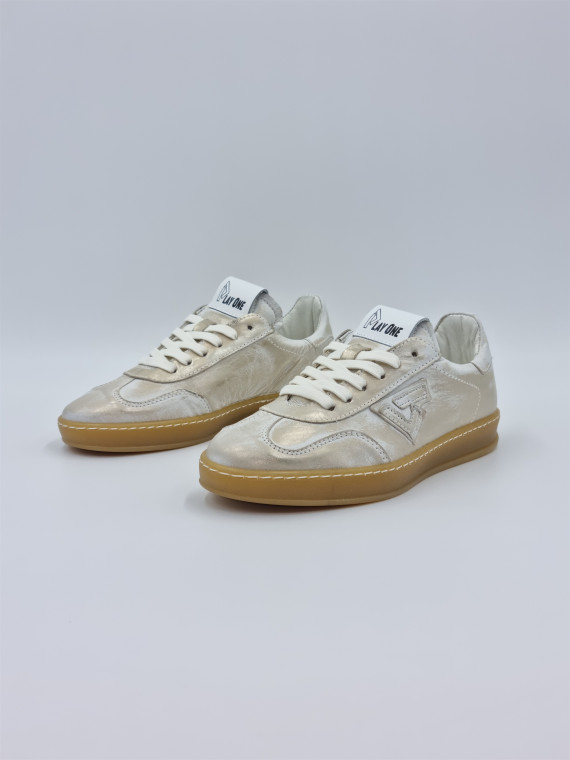 bolt cuir or délavé