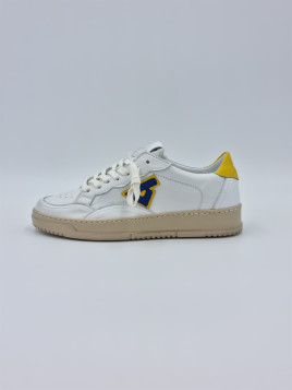 venus cuir blanc jaune