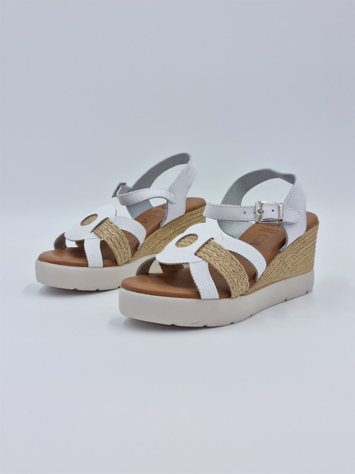 1038 cuir blanc