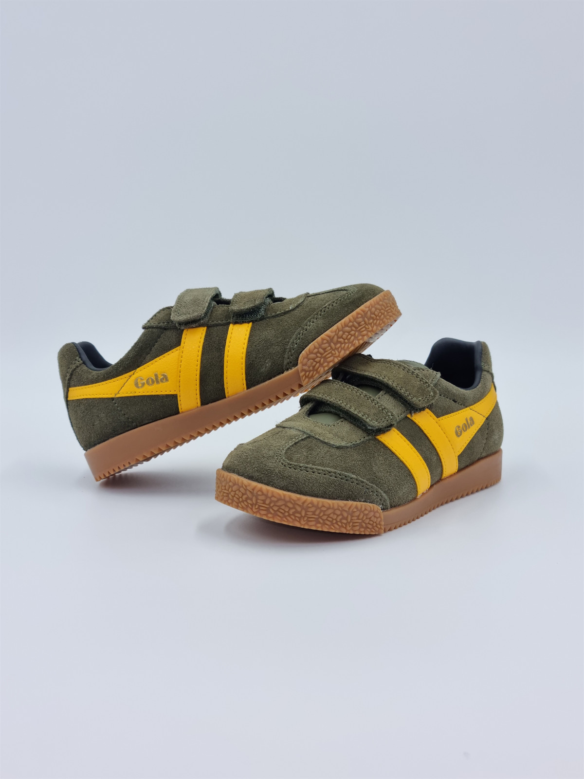 harrier strap nubuck vert/jaune