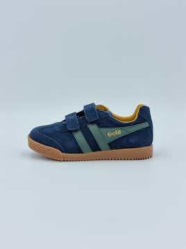 harrier strap nubuck bleu
