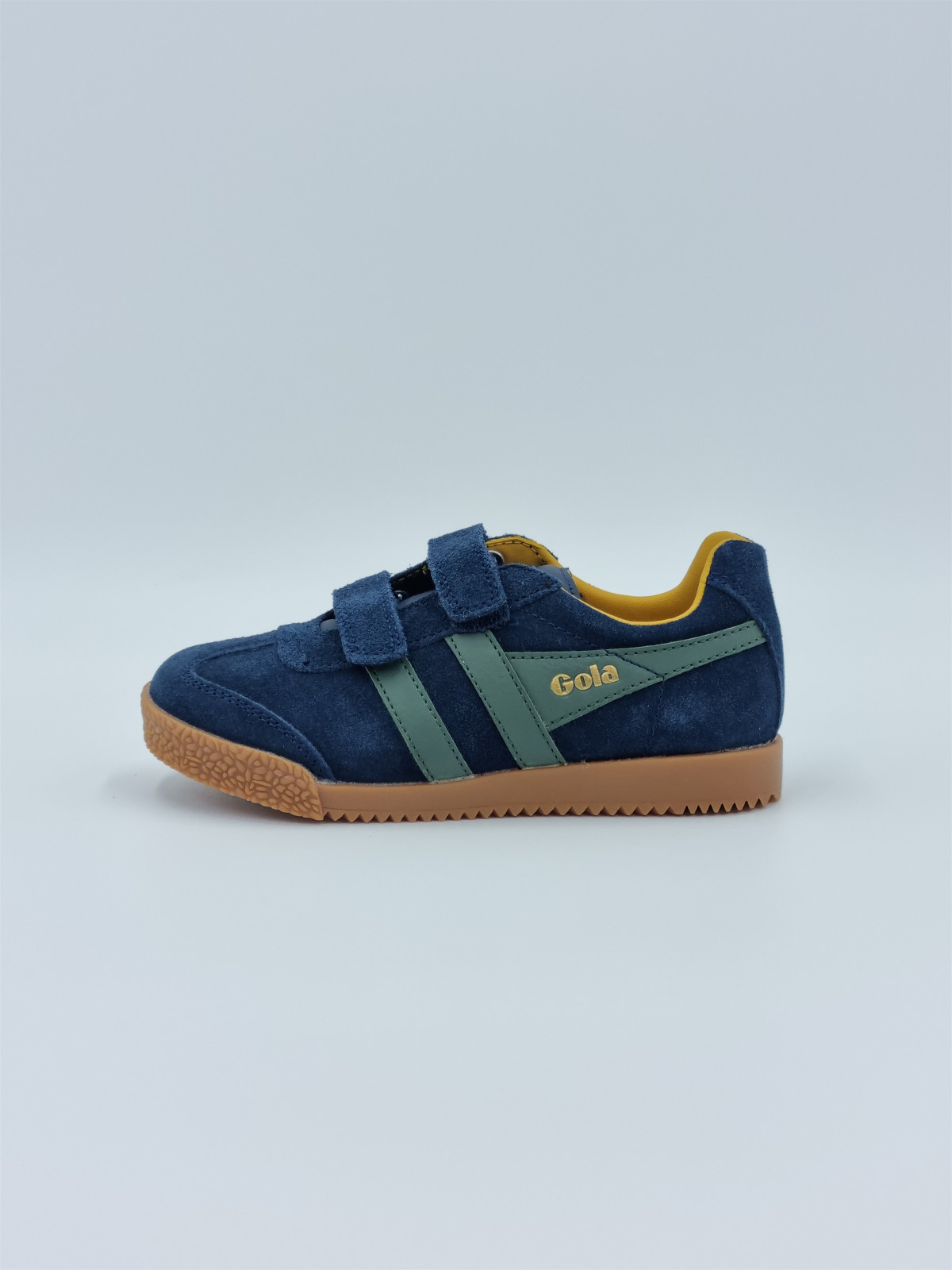 harrier strap nubuck bleu