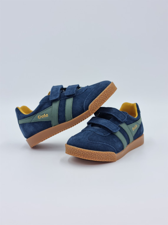 harrier strap nubuck bleu