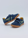 harrier strap nubuck bleu