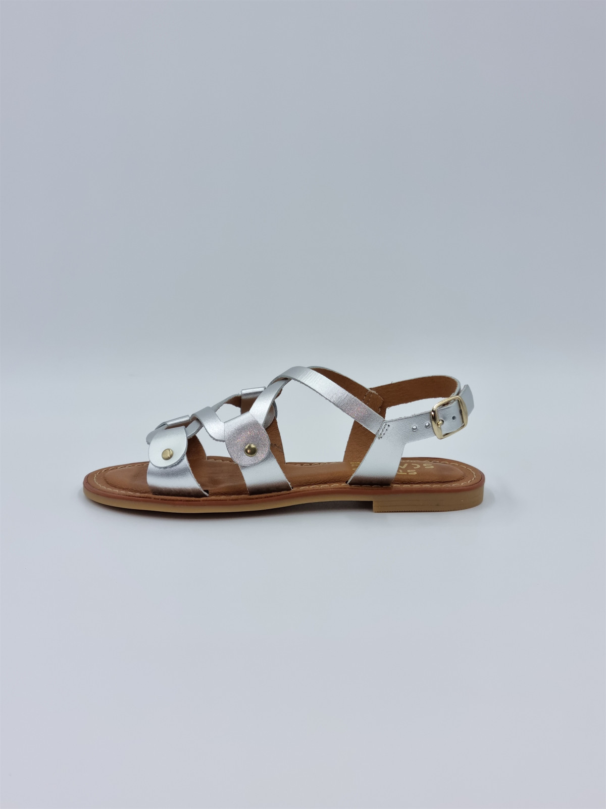 77418 cuir argent