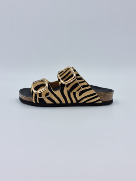 noelle cuir imprimé multicolore