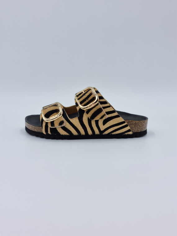 noelle cuir imprimé multicolore