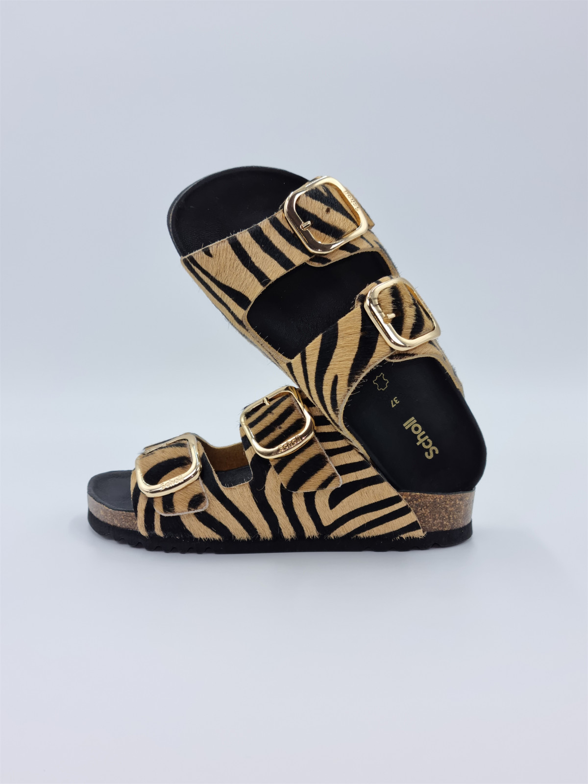 noelle cuir imprimé multicolore