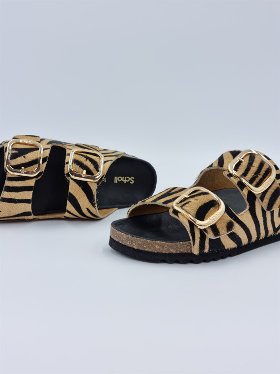 noelle cuir imprimé multicolore