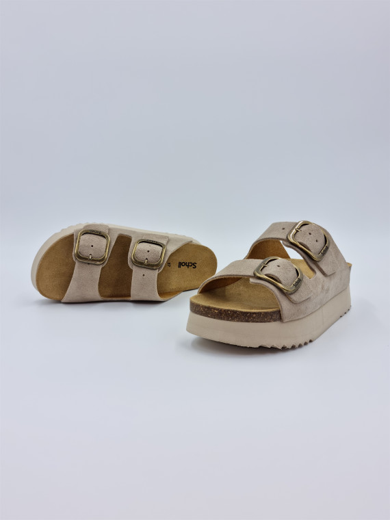 lucie suede beige