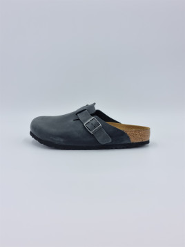 boston cuir oiled noir