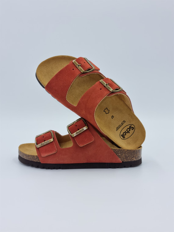 josephine suede rust