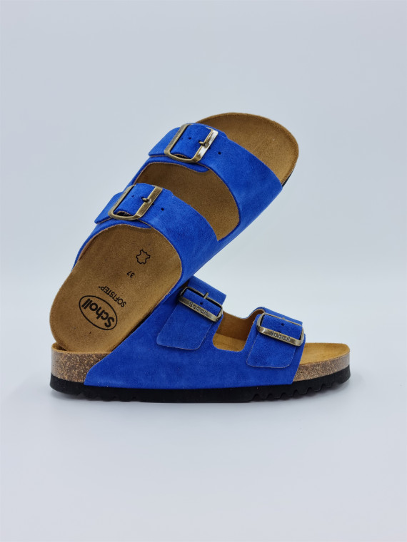 josephine suede royal blue