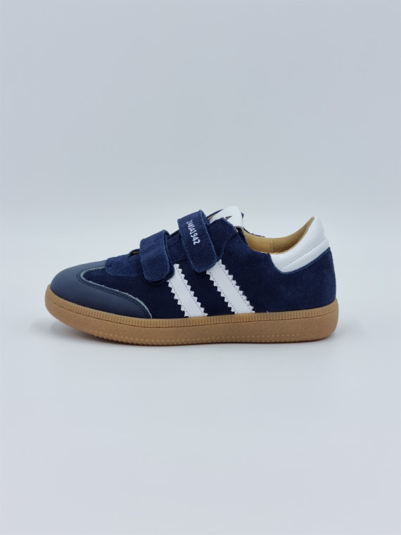 5881se cuir/nubuck bleu